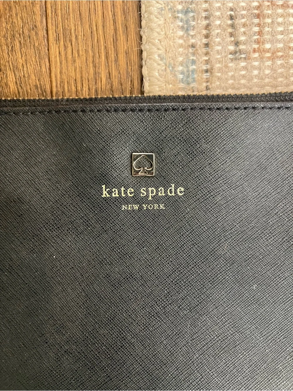 kate spade Black Leather Crossbody